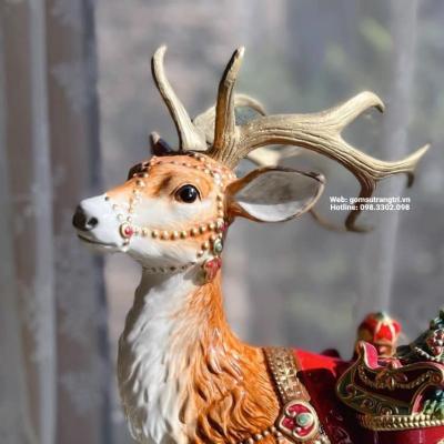 TƯỢNG HƯƠU TUẦN LỘC - TRANG TRÍ GIÁNG SINH